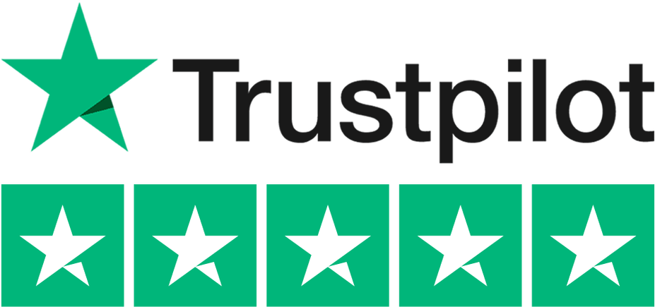 Rated five stars on Trustpilot