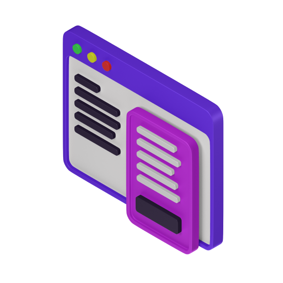 A browser window displaying content