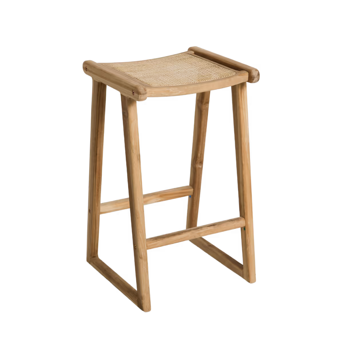Cane Seat Timber Stool