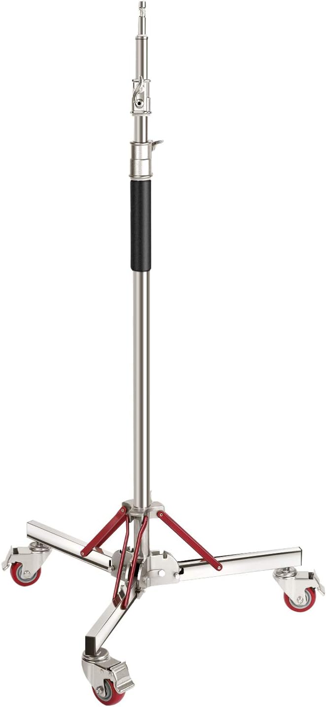 NEEWER Heavy Duty Light Stand with Casters