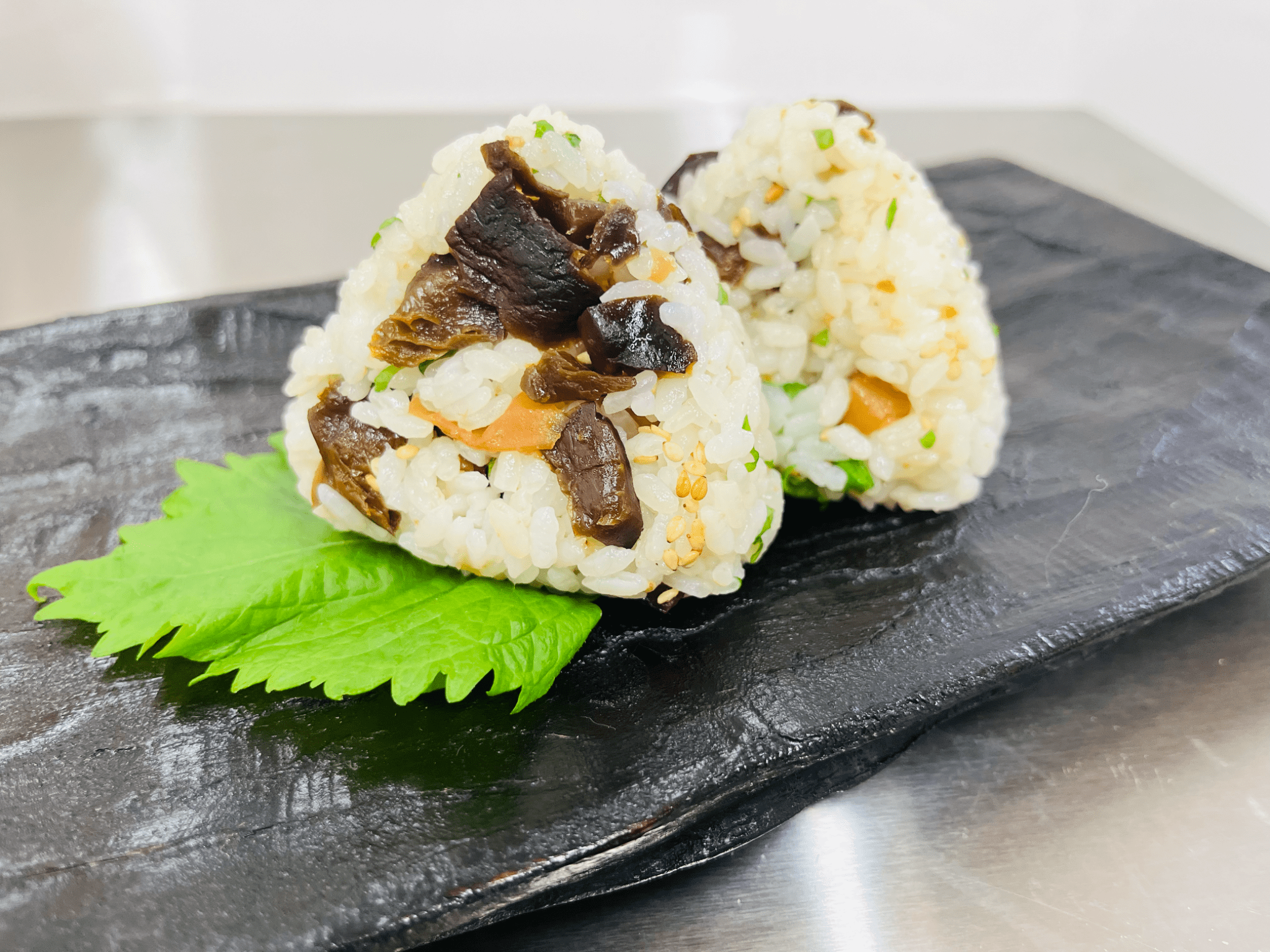 椎茸のおむすび
