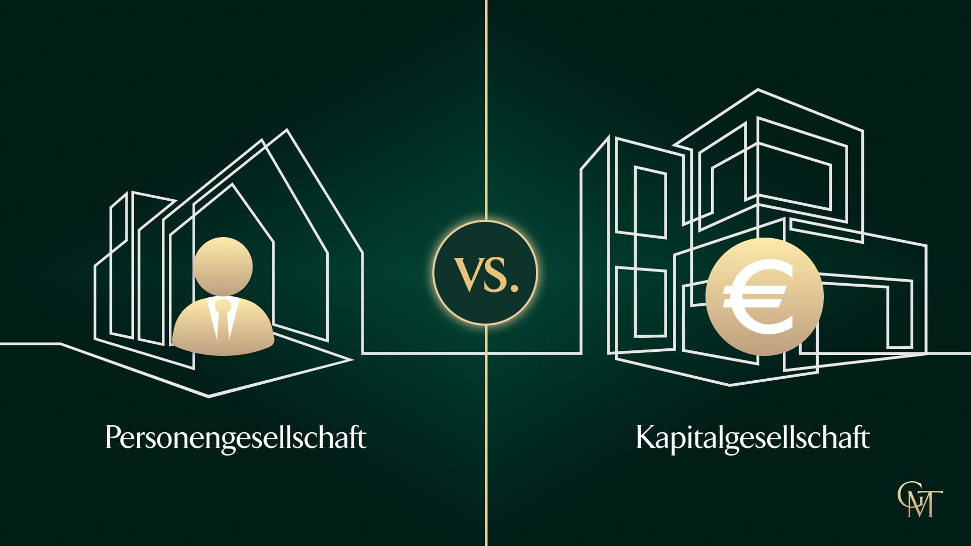 Personengesellschaft vs. Kapitalgesellschaft