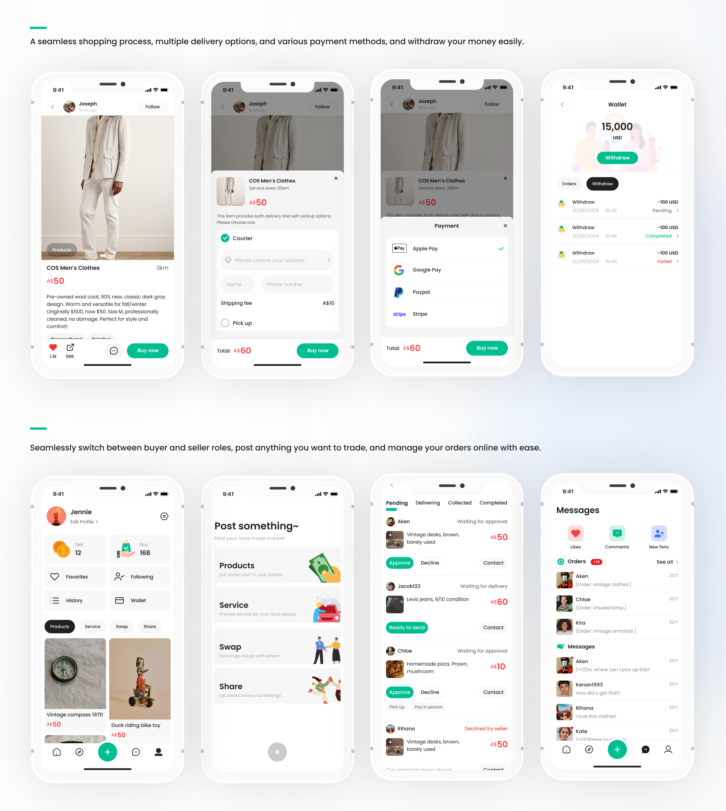 Create a trade