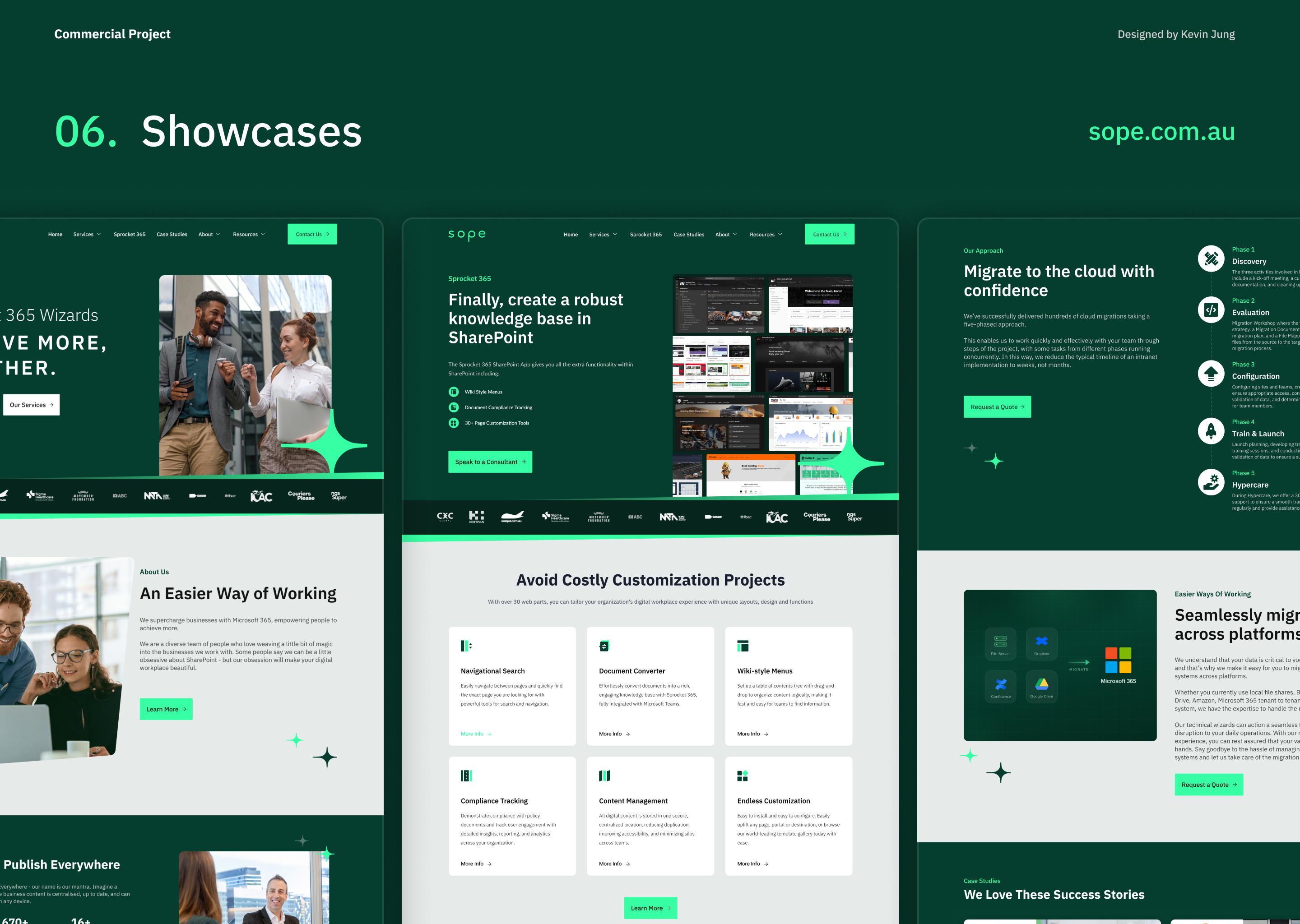 Additional page layout