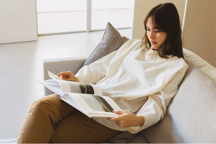 Premium hardcover photo book from Pic-Time's curated print store lineup