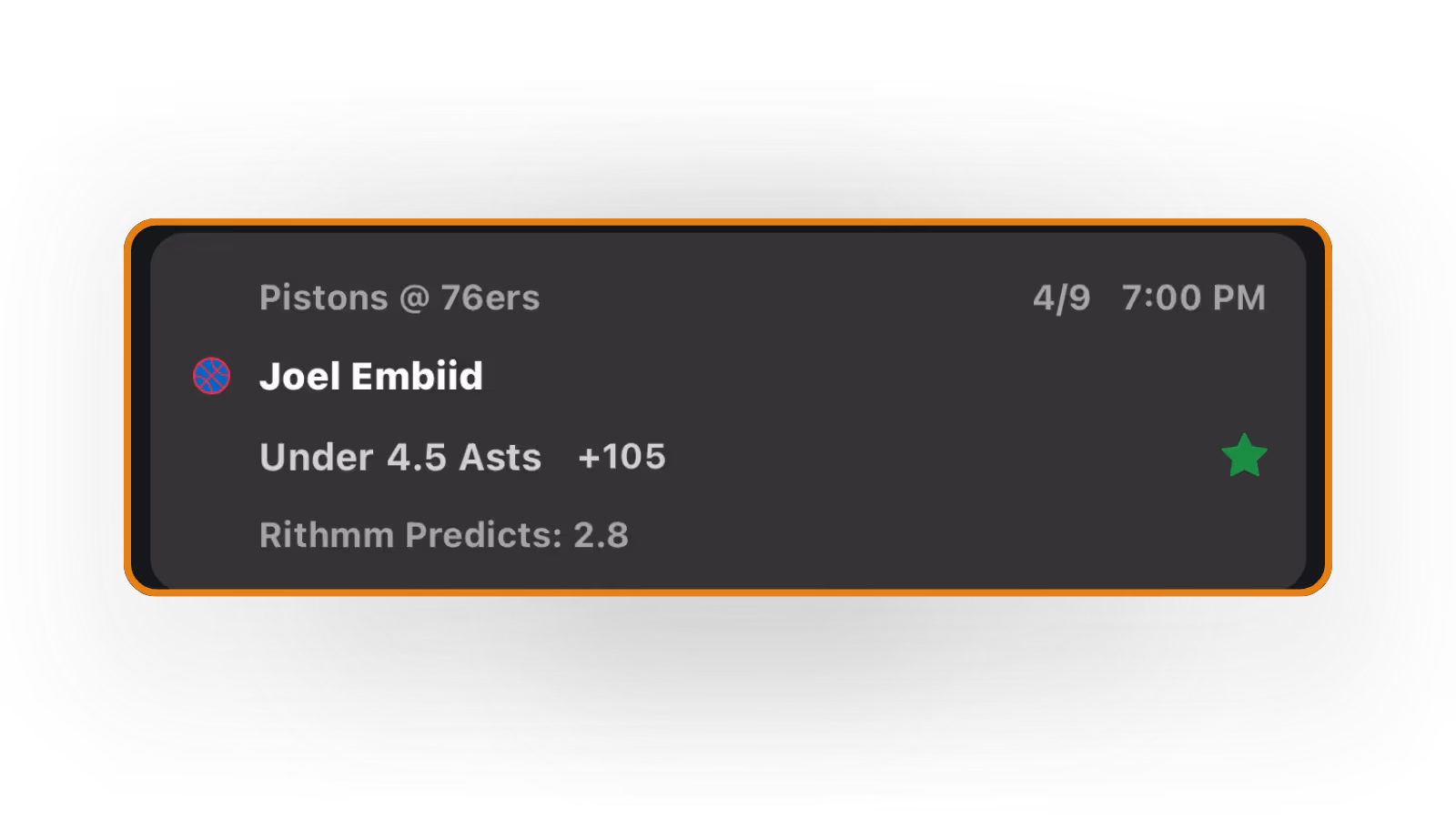 Pistons vs 76ers: AI NBA Player Prop Bet - Free Prop Bet Slip