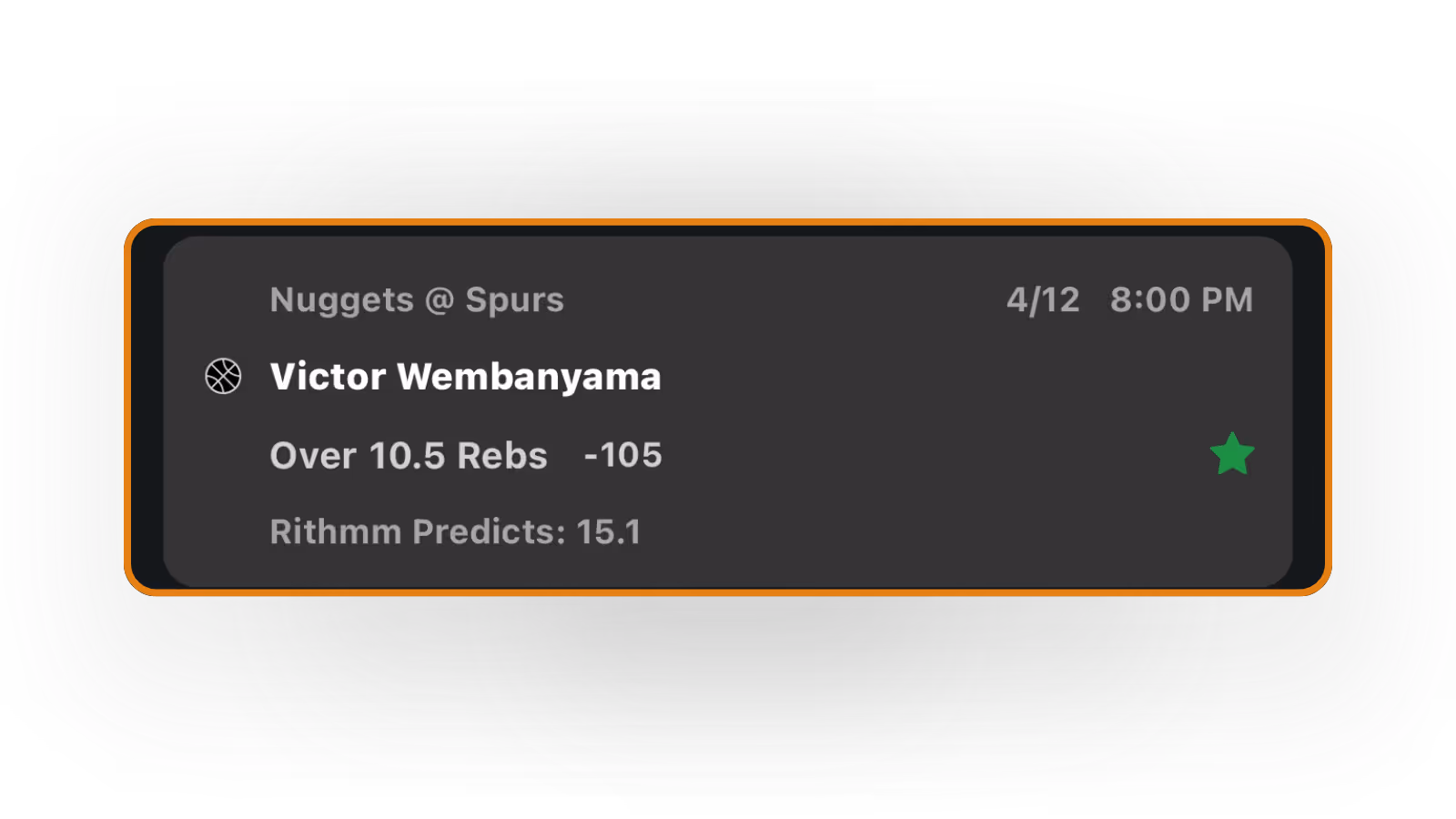Nuggets vs Spurs: AI NBA Player Prop Bet - Free Prop BetVictor Wembanyama