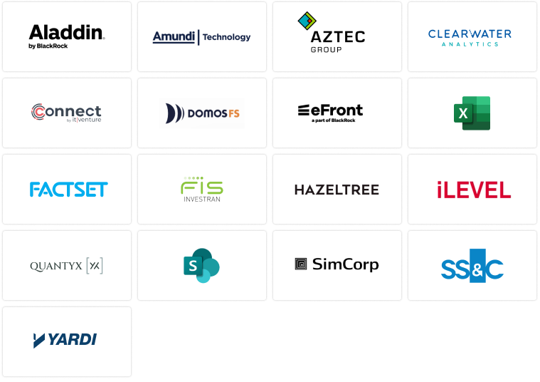 Private markets data integration