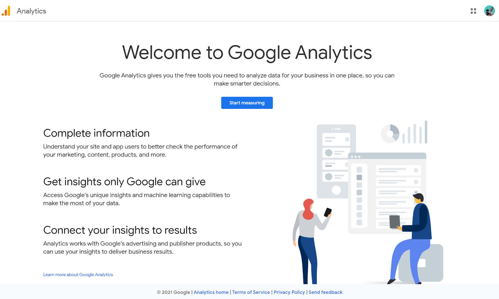 Google Analytics Account