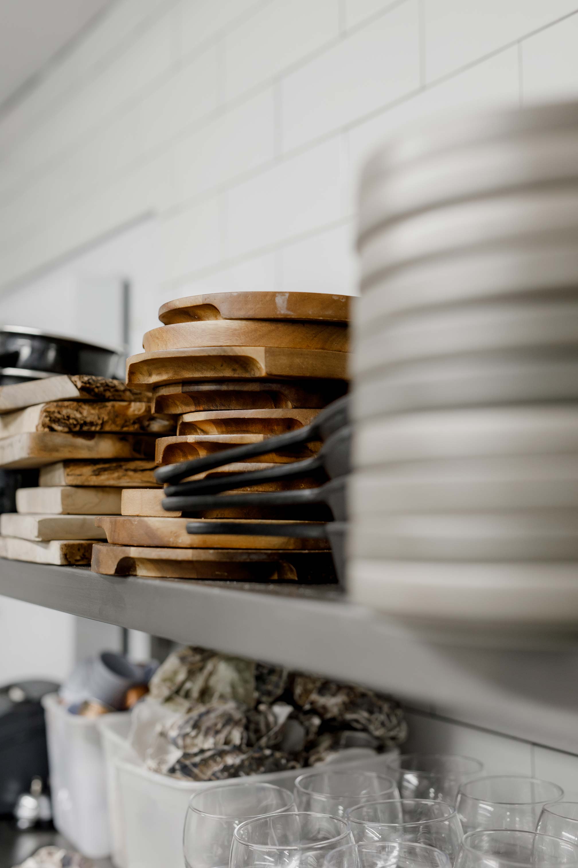 Inside The Lifeboat Inn kitchen