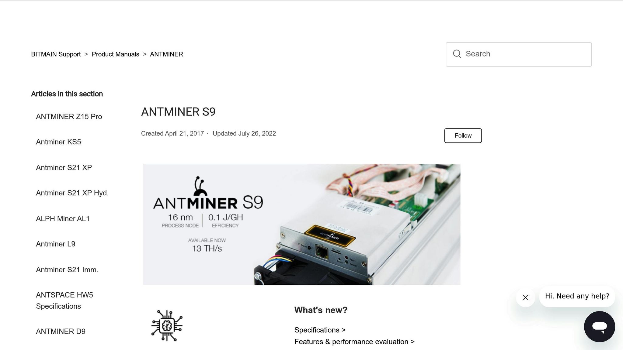 Antminer S9