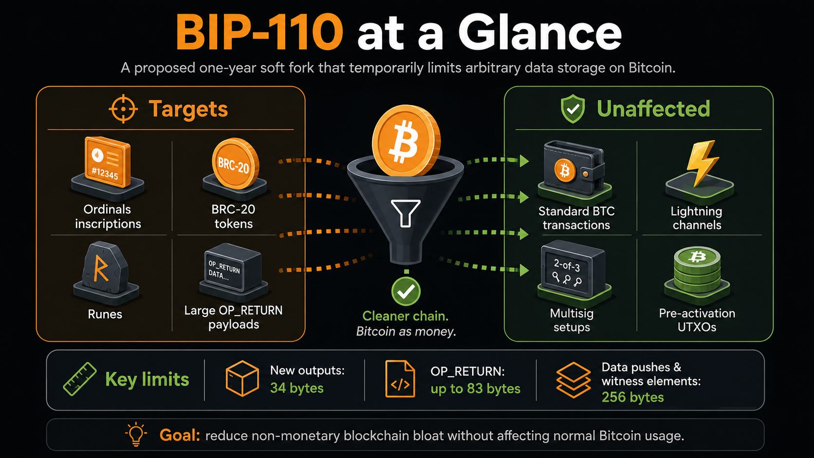 BIP-110 at a Glance