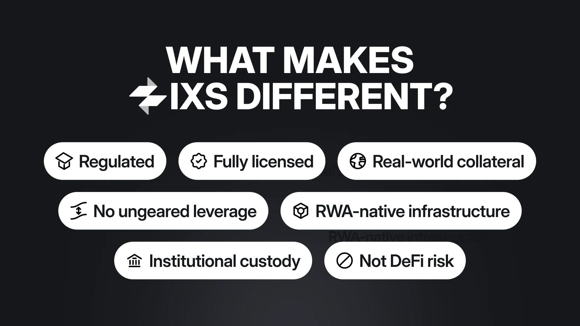 What makes IXS different