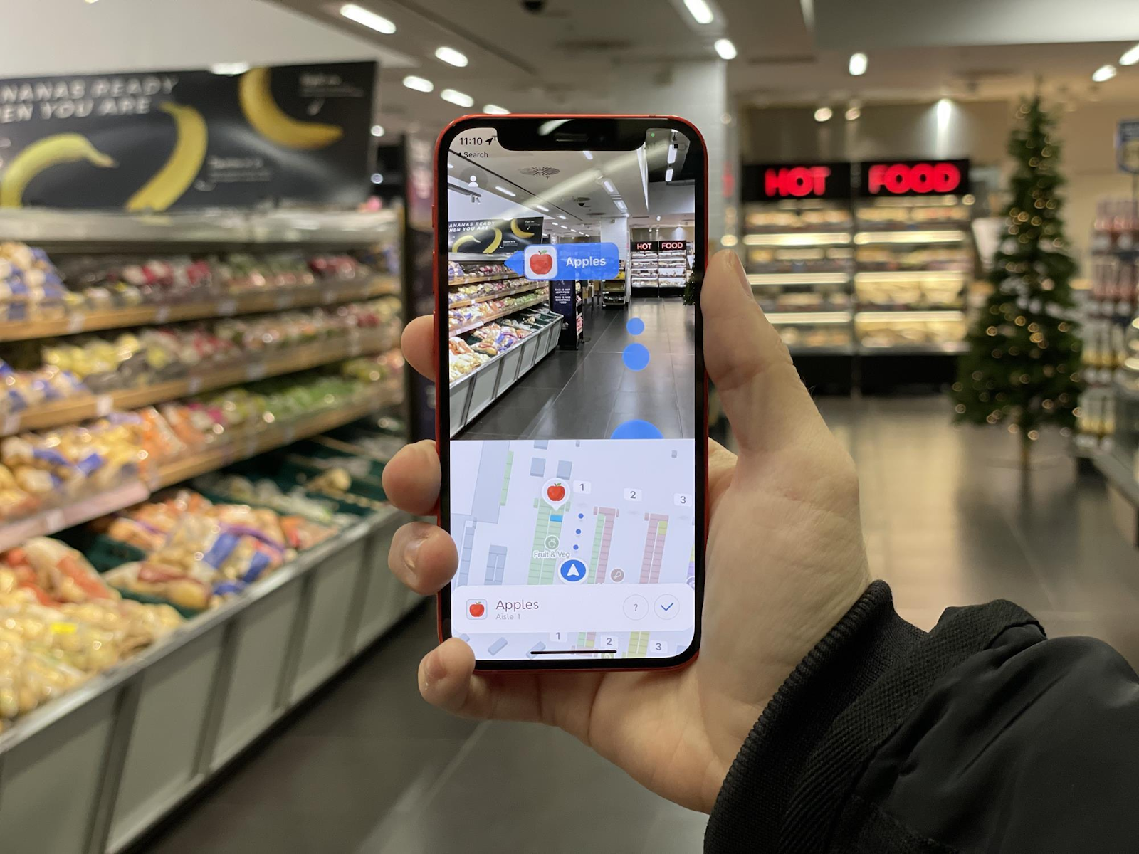 AR wayfinding app to assist shoppers in finding items
