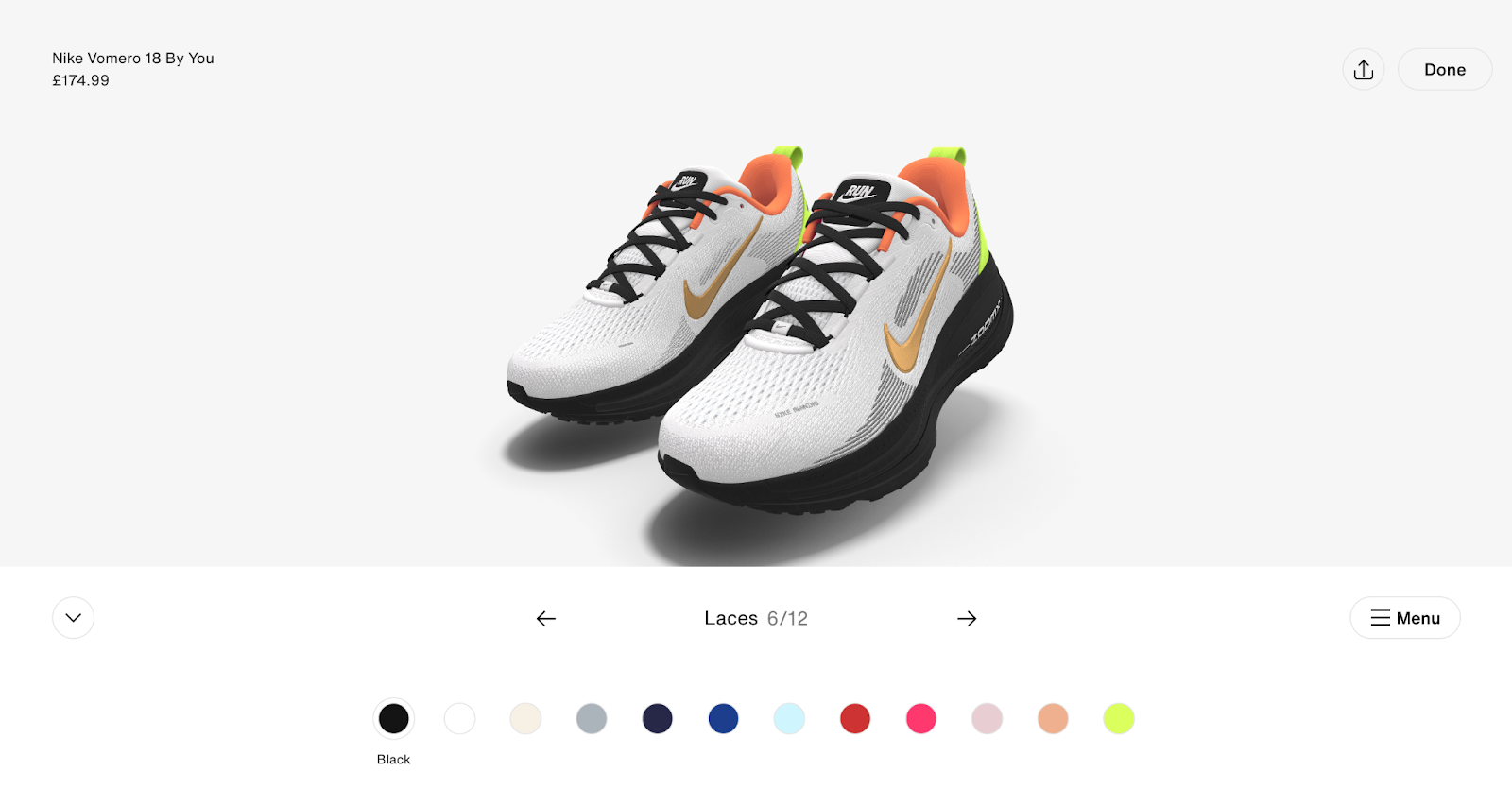 Nike Shoe Customizer