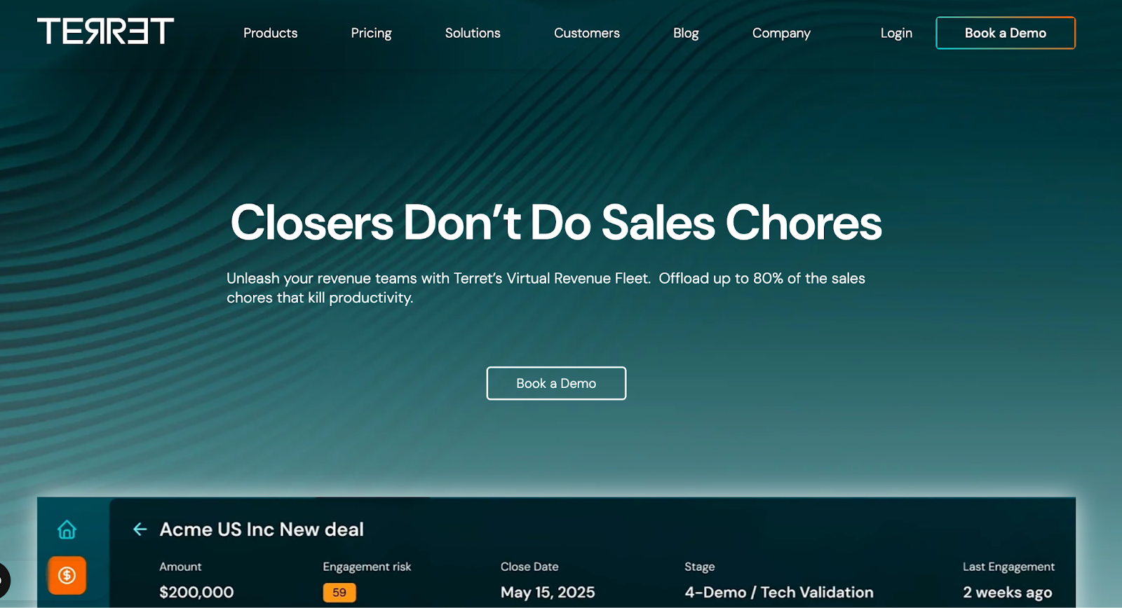 Terret uses AI to provide deep B2B pipeline analysis and improve forecasting accuracy