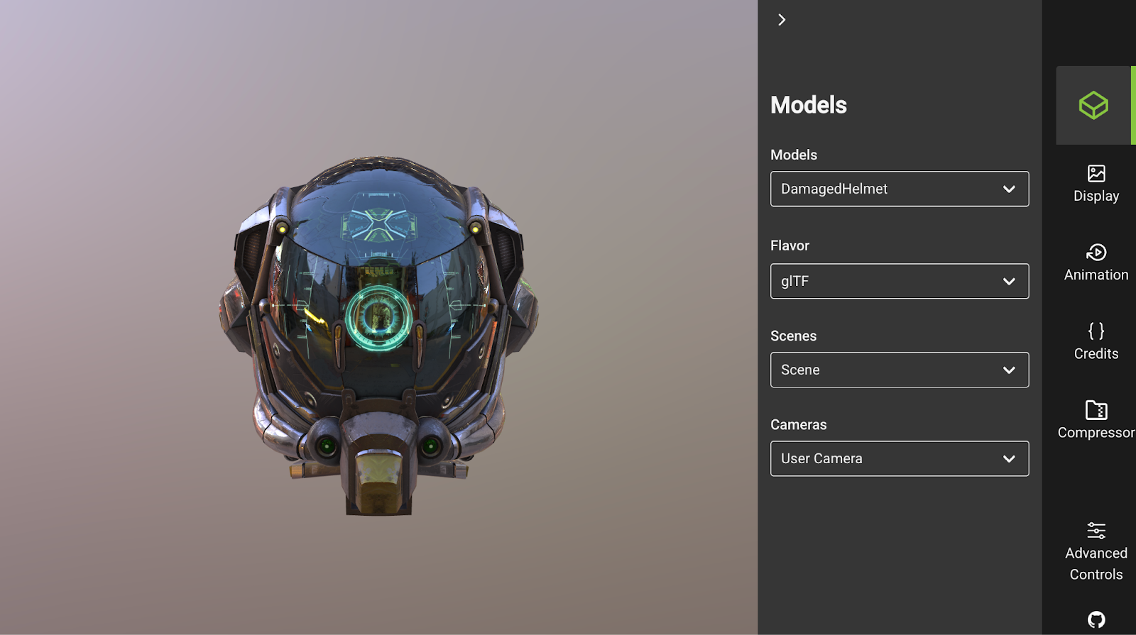 Khronos is a robust web-based platform to optimize the gITF 3D file for further use goals 