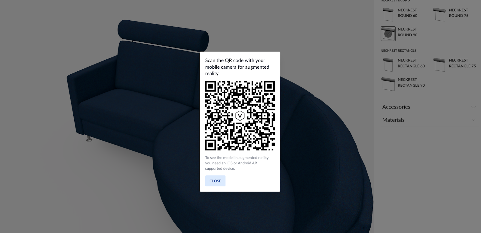 Offering AR experiences through a QR code and mobile devices has become more popular