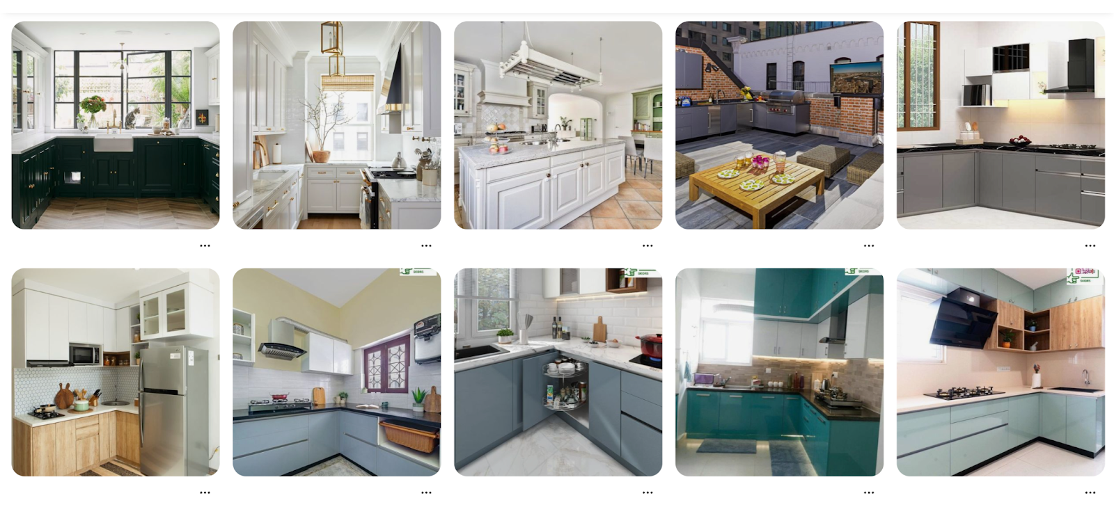 L-shape modular kitchen design is a go-to choice of many modern customers 