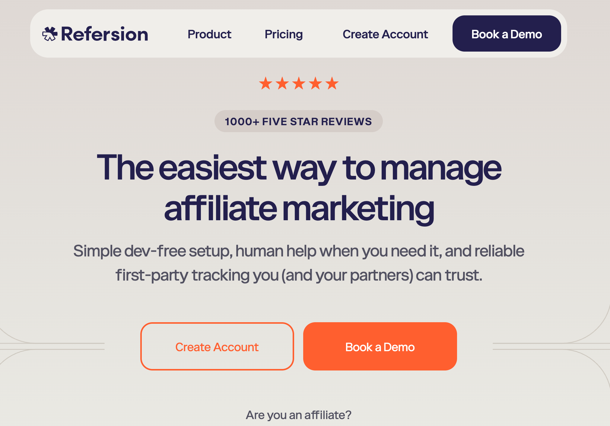 Refersion affiliate marketing