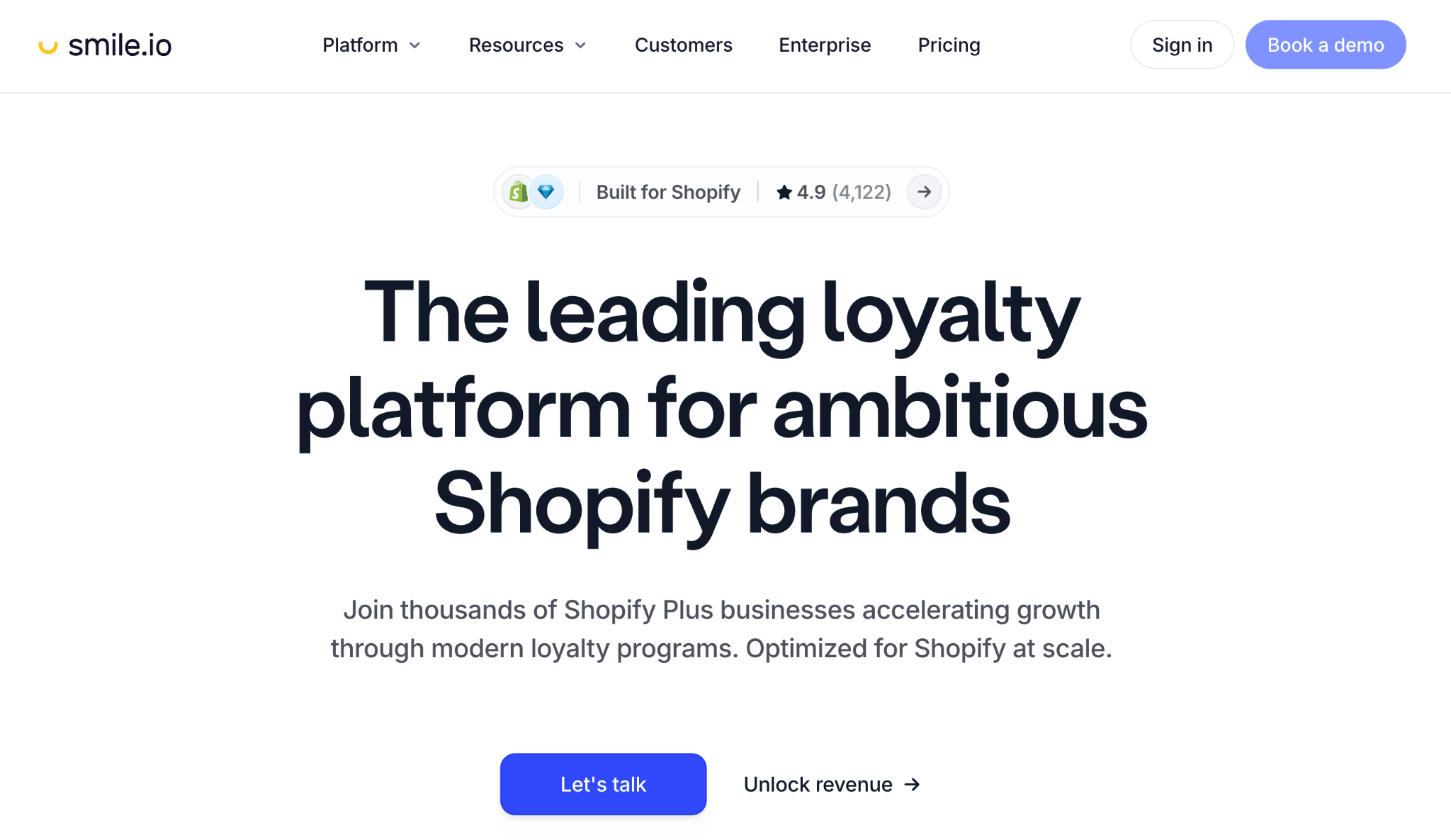 Smile loyalty & rewards