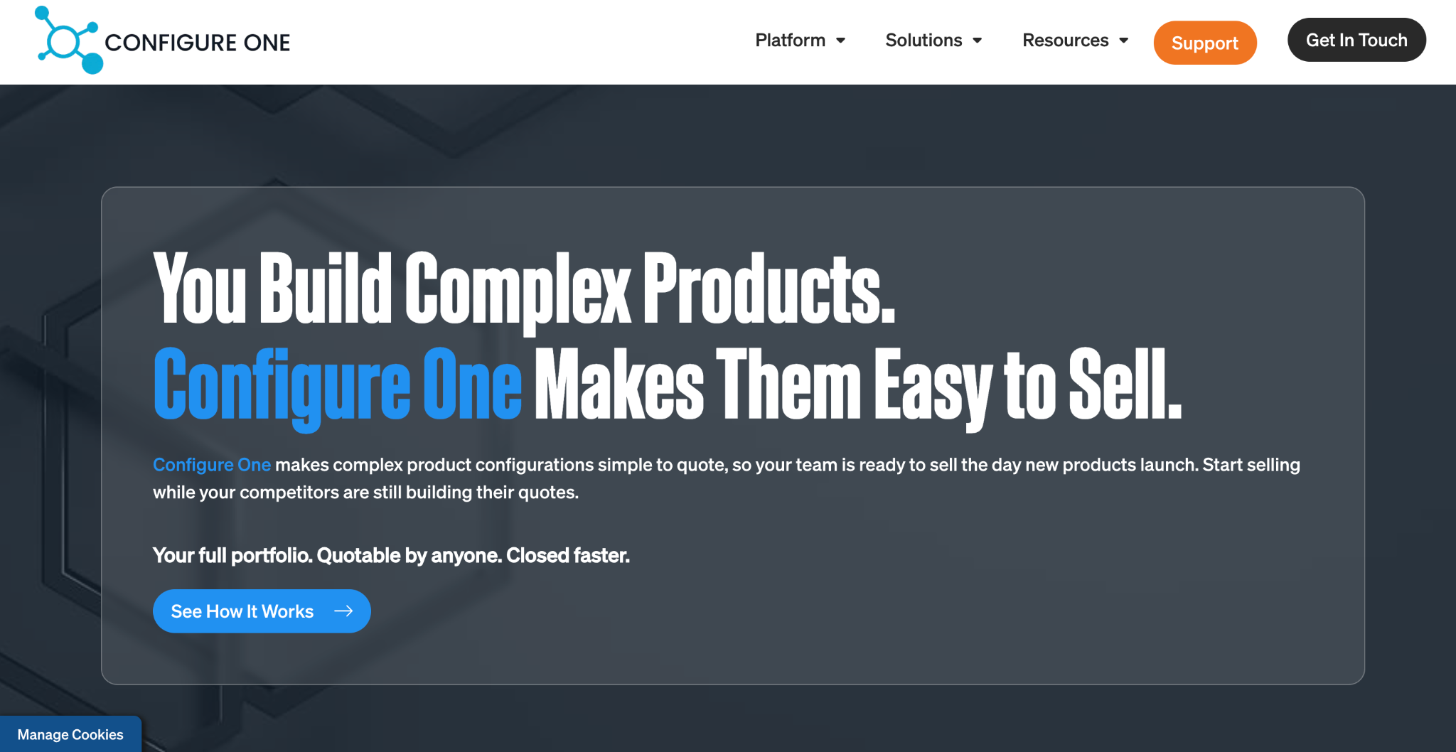 Configure One Cloud
