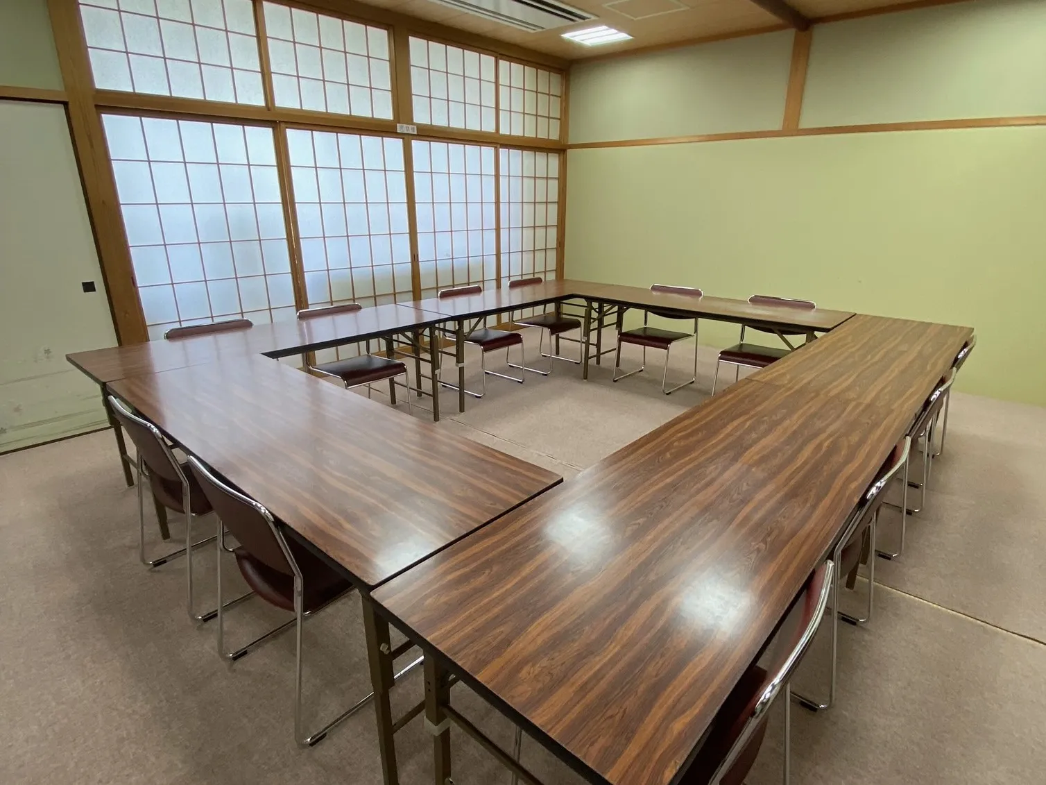 障子・壁が写る写真