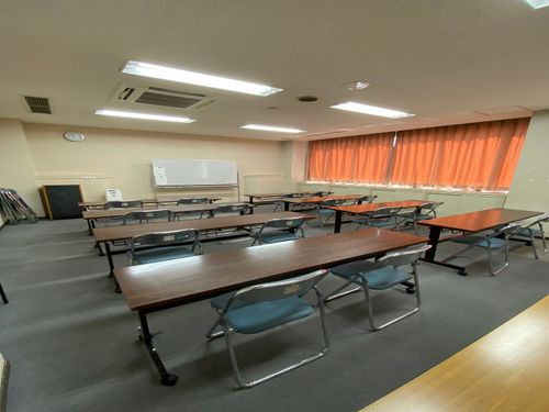 後方から見た視聴覚教材室