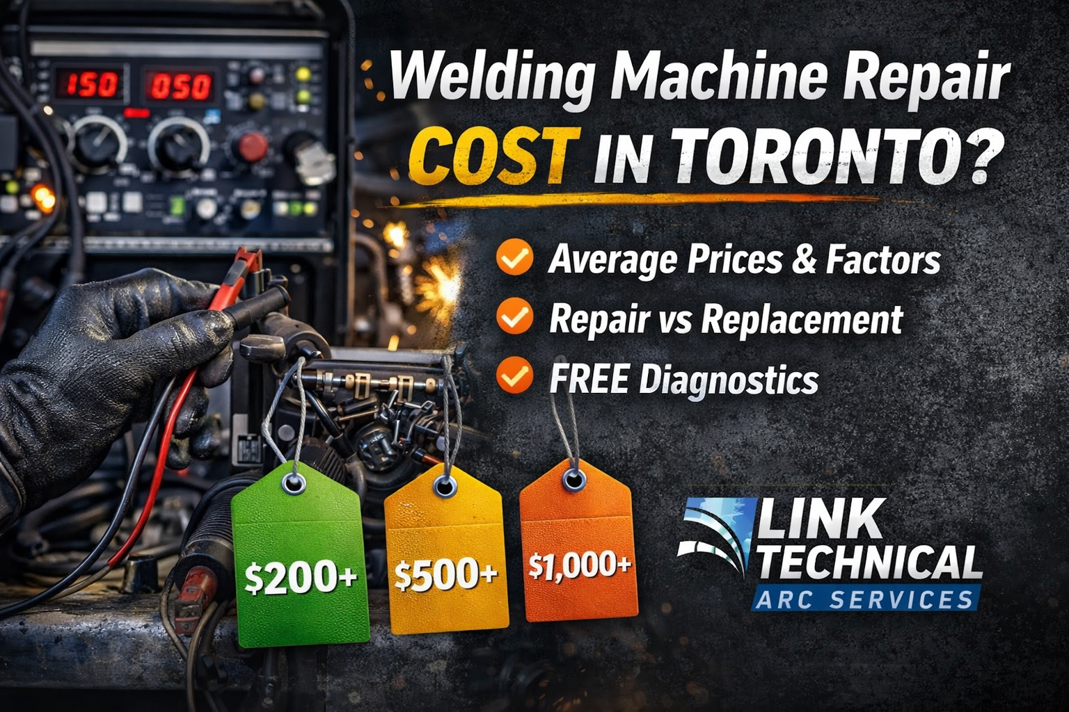 welding machine repair cost