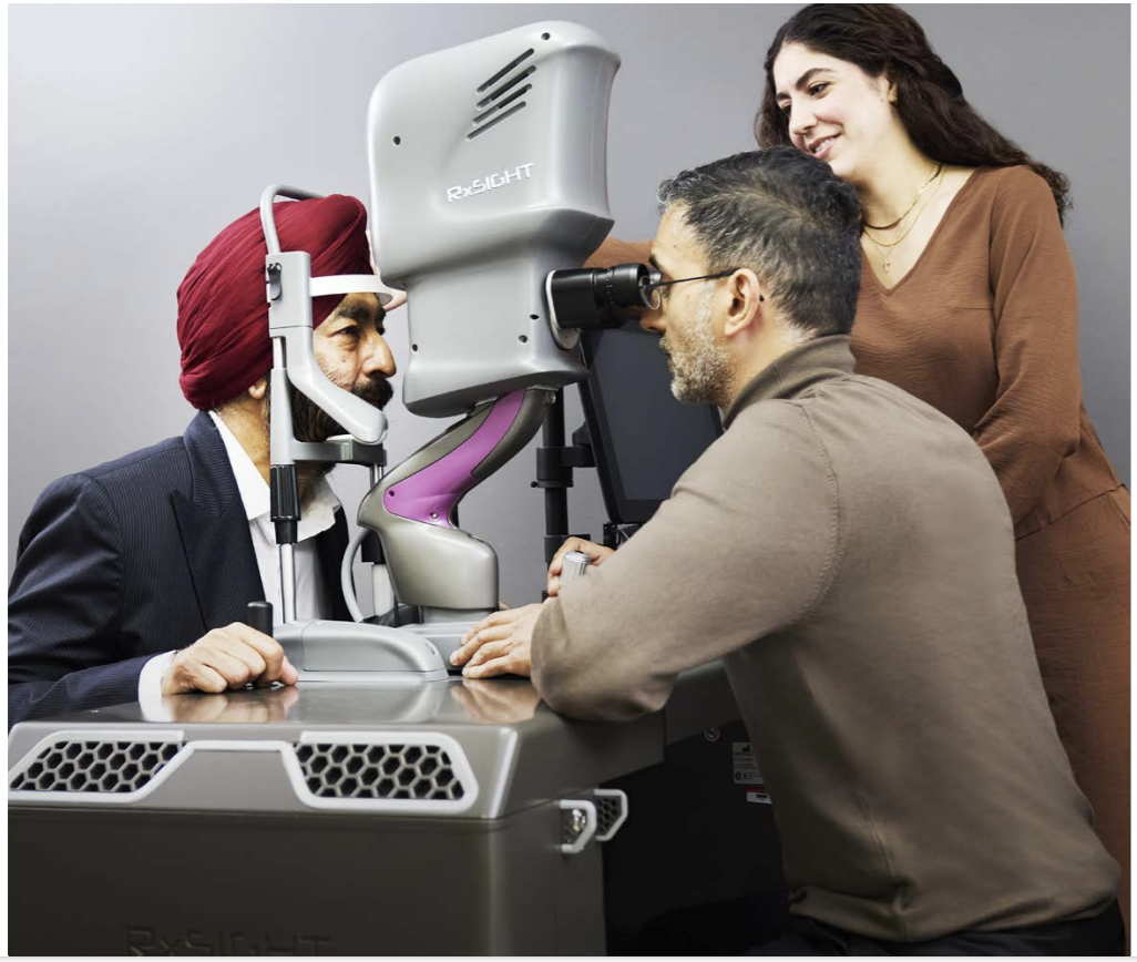 The Light Adjustable Lens from RxSight Toronto, Vaughan, Brampton