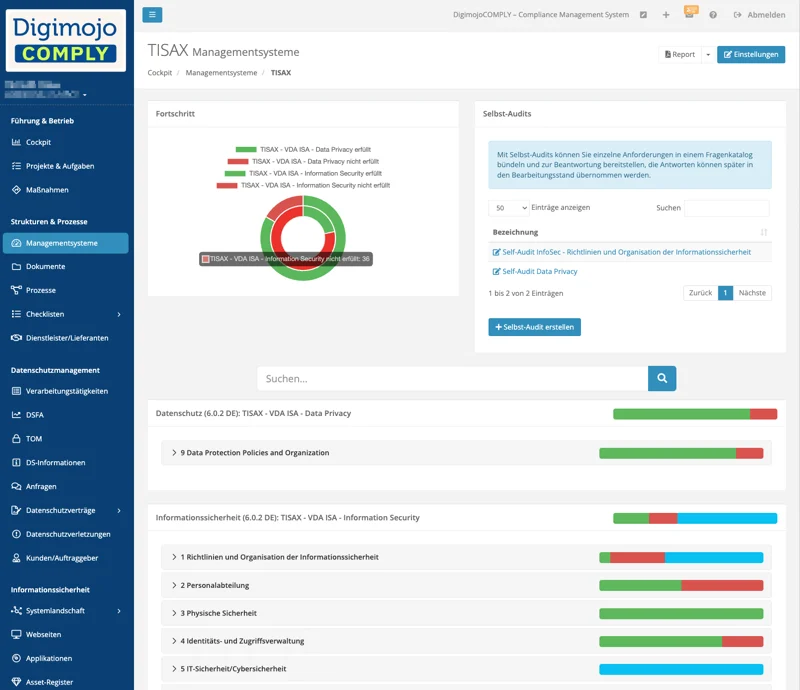 DigimojoCOMPLY - Managementsysteme