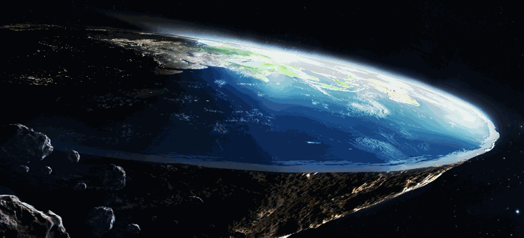 Flat Earth - Shape your computer beautifully