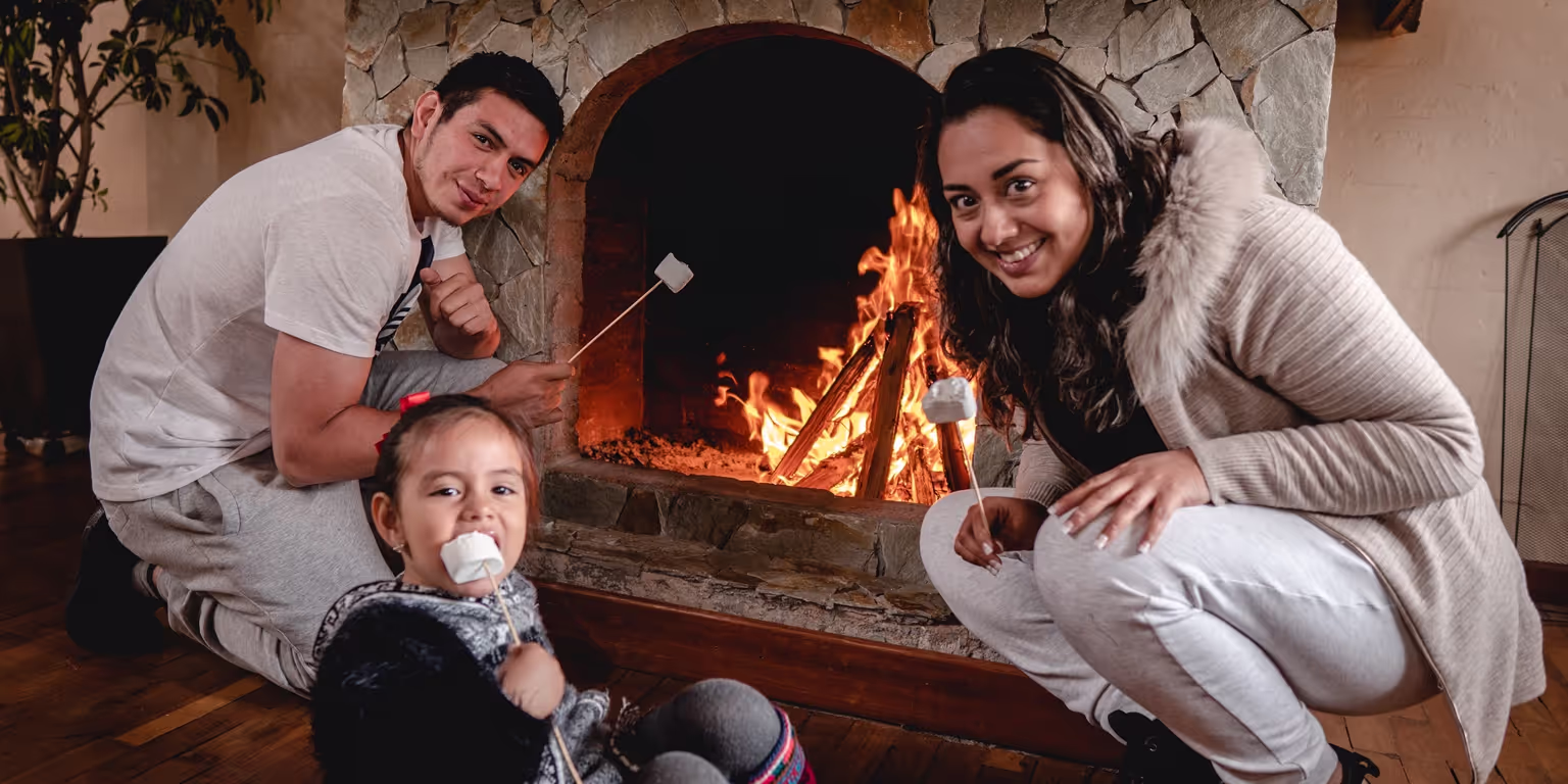 En familia
