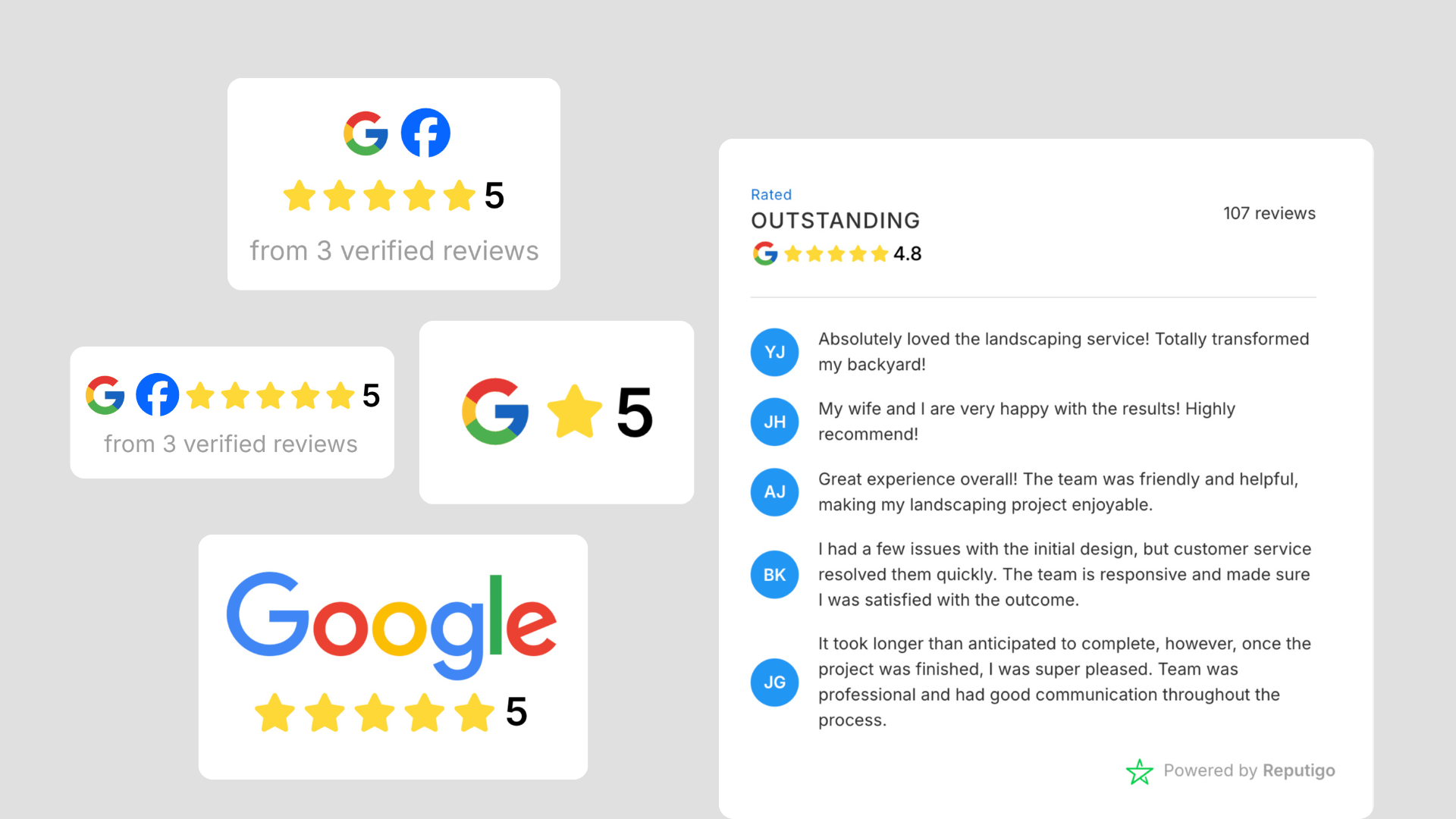 google review widgets