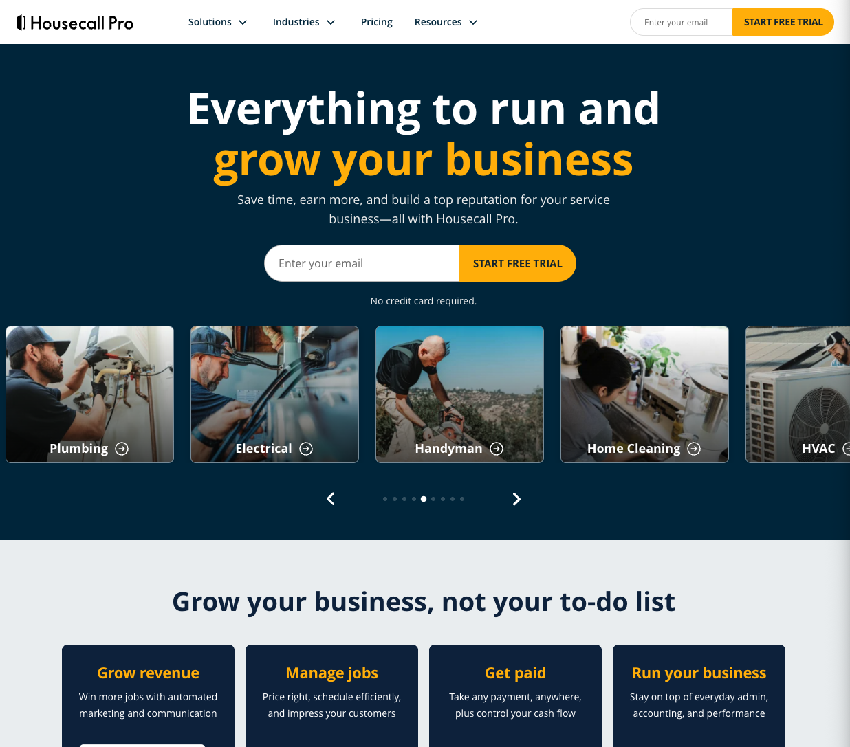 housecall pro website