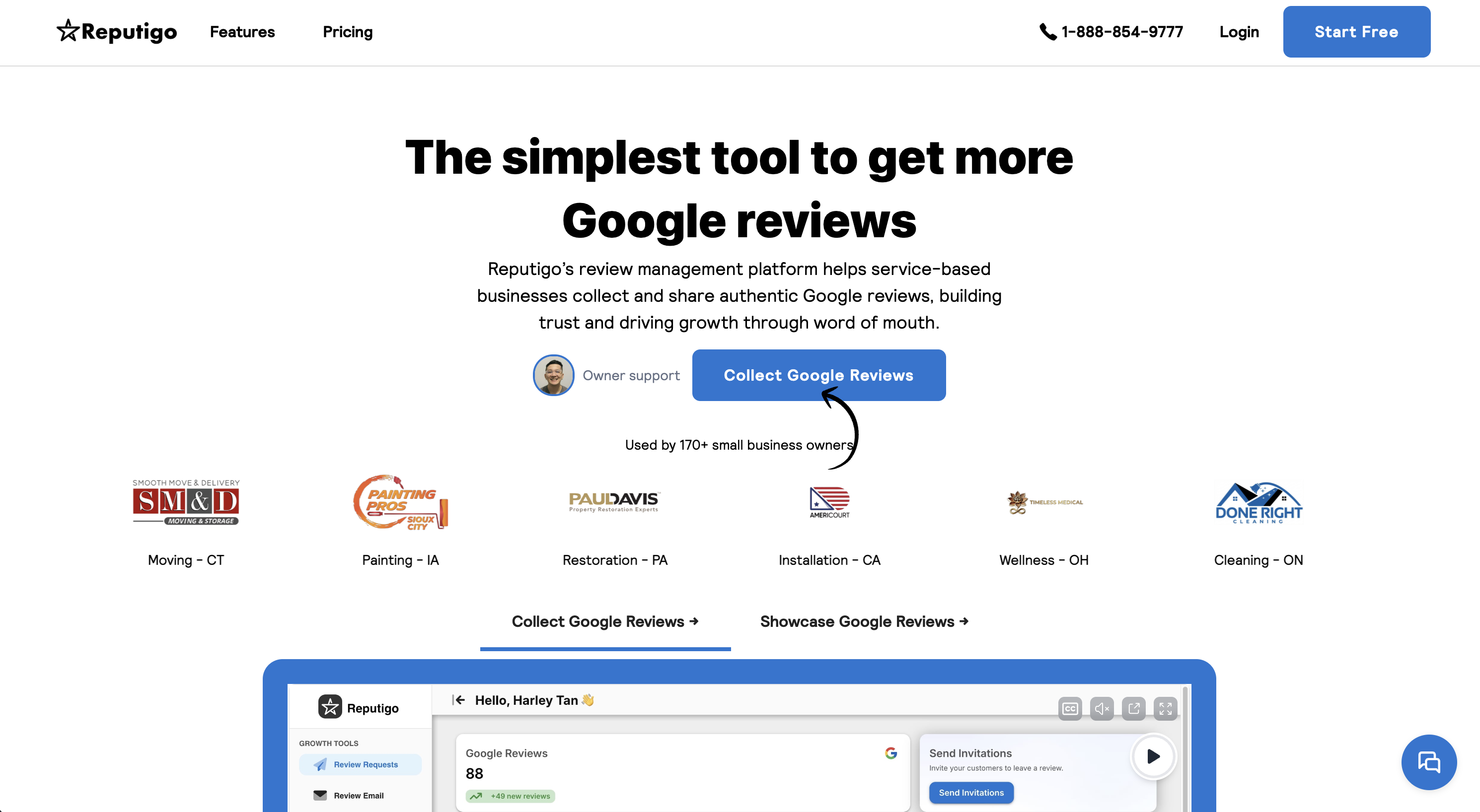 reputigo review management site