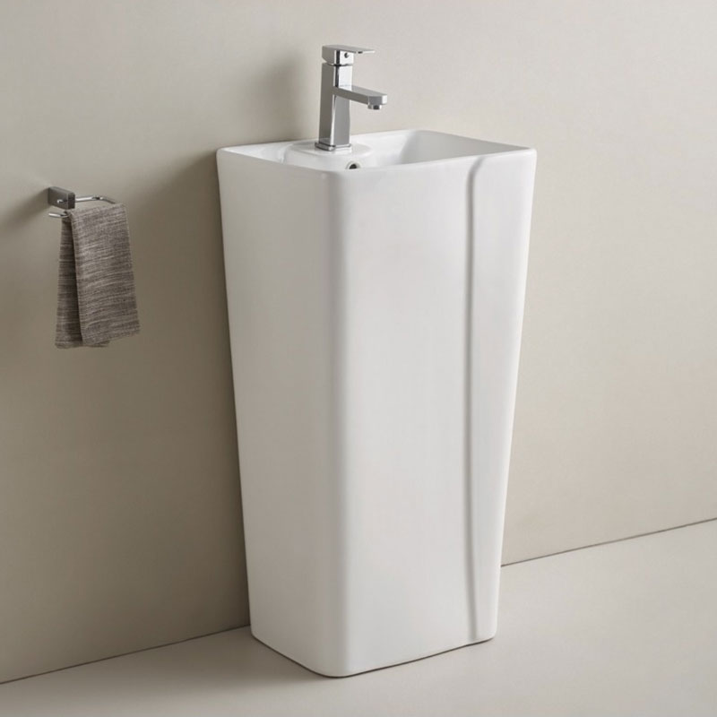 Samostojeći umivaonik bijeli
