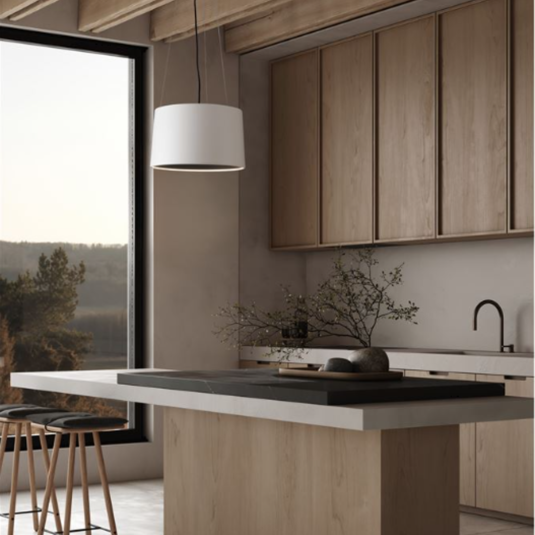 Visilica Atil bijelo crna