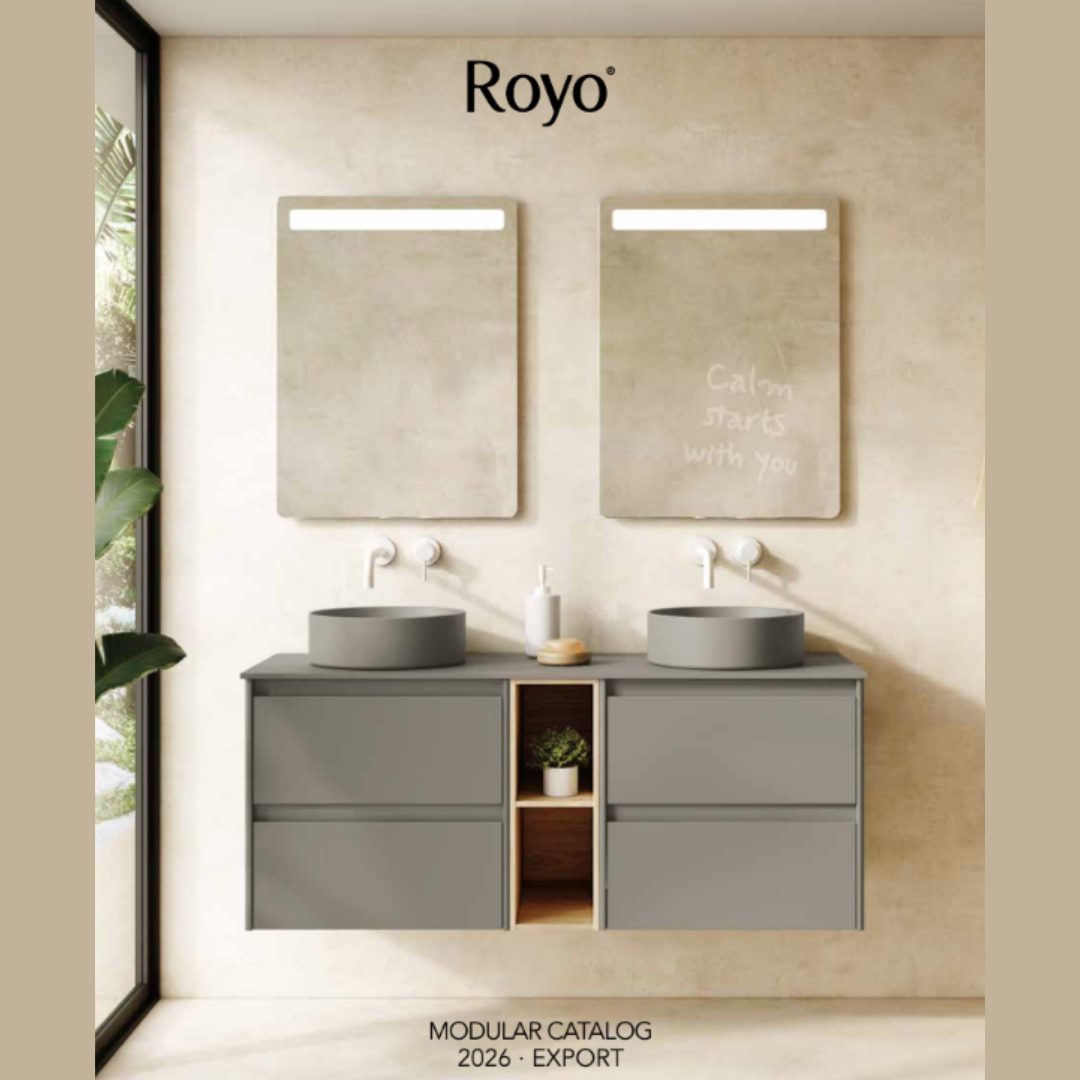 Royo - kupaonski namještaj - modularni katalog 2026