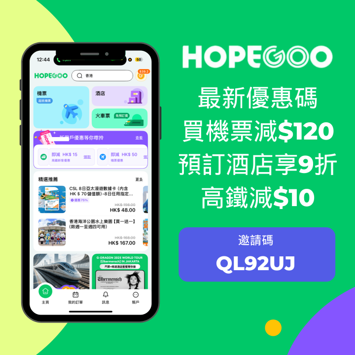 HopeGoo優惠碼2025