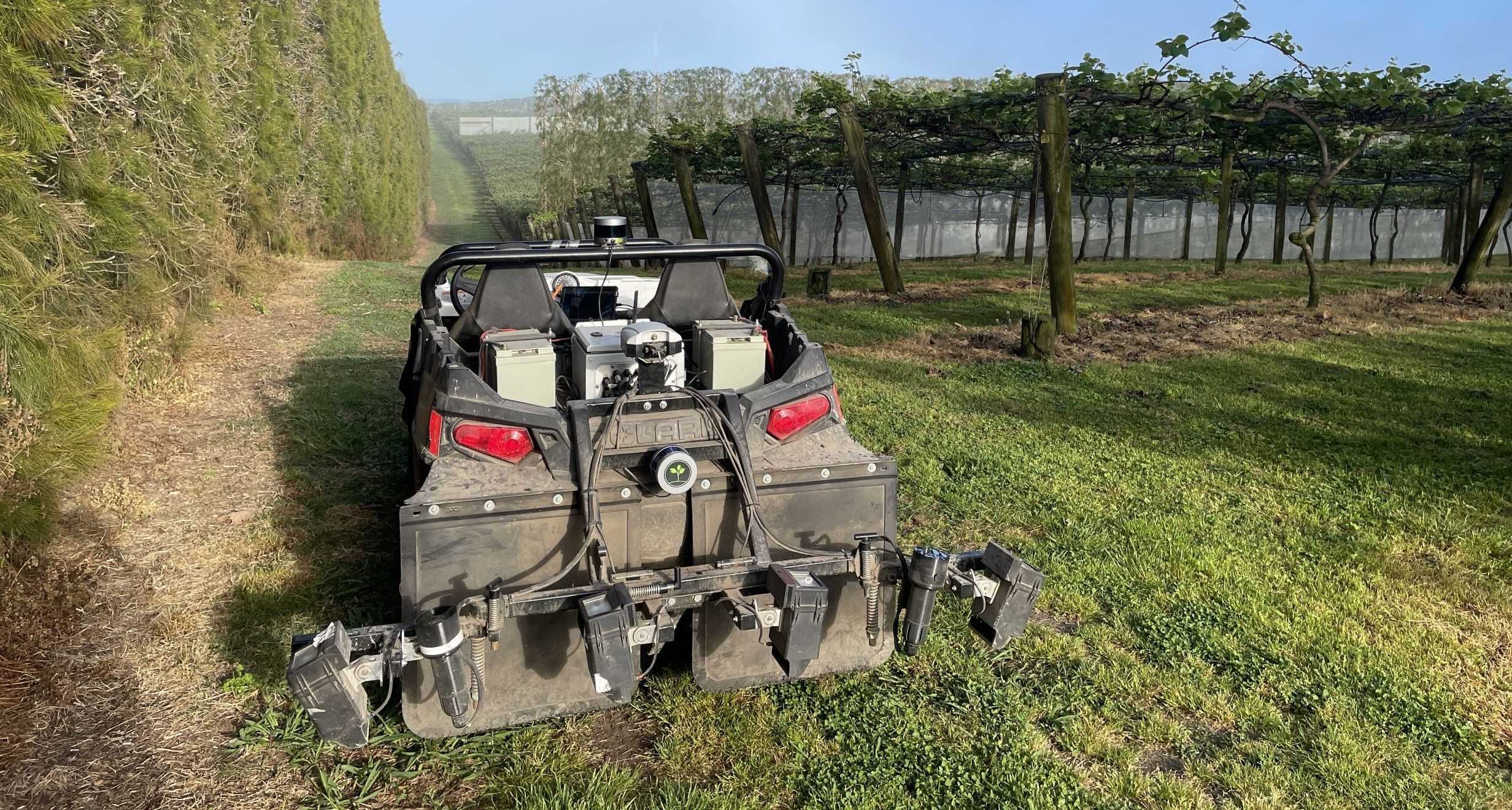 Green Atlas Cartographer on a kiwifruit orchard in Te Puke.