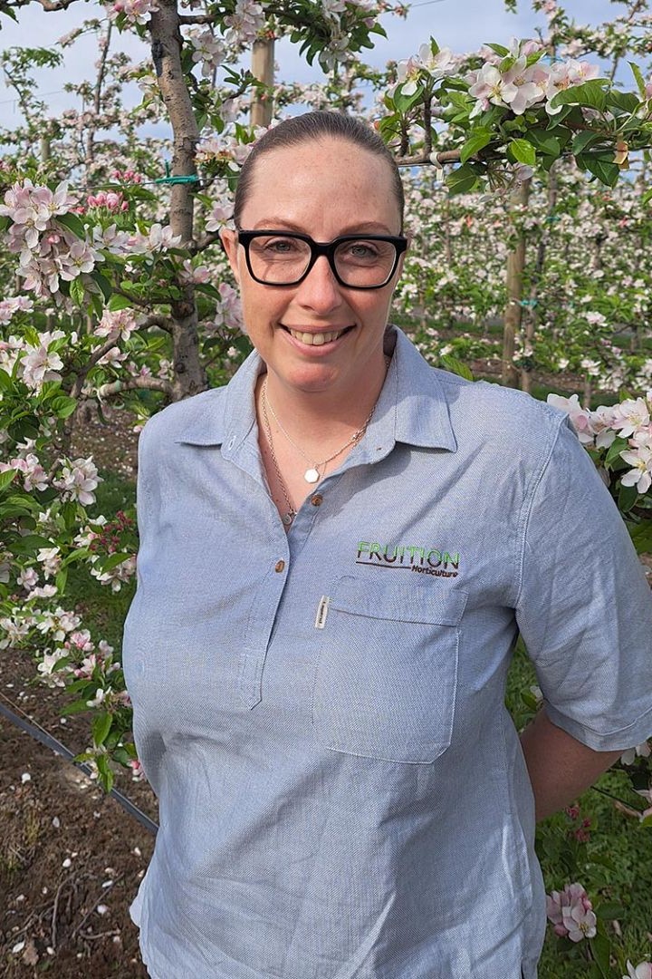 Danielle McMillan, Horticultural Technician at Fruition Horticulture Hawkes Bay