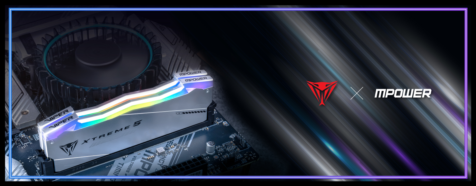 Performance to the Power of M: Viper Meets MPOWER | Viper Xtreme 5 RGB DDR5 MPOWER Series