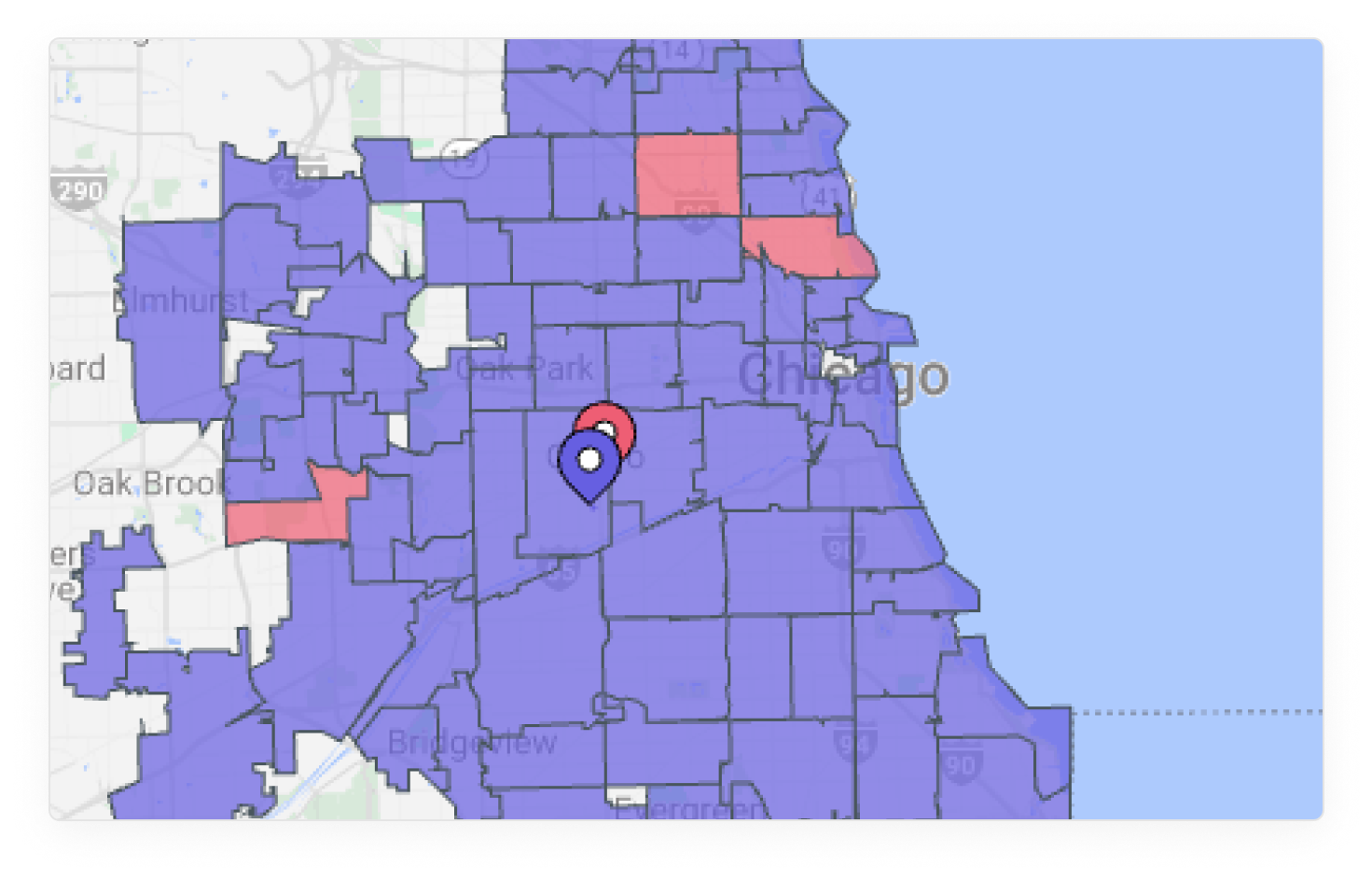 Visitation comparison between Kohl's with Sephora in California, Kohl's without Sephora in California, and Kohl's nationwide