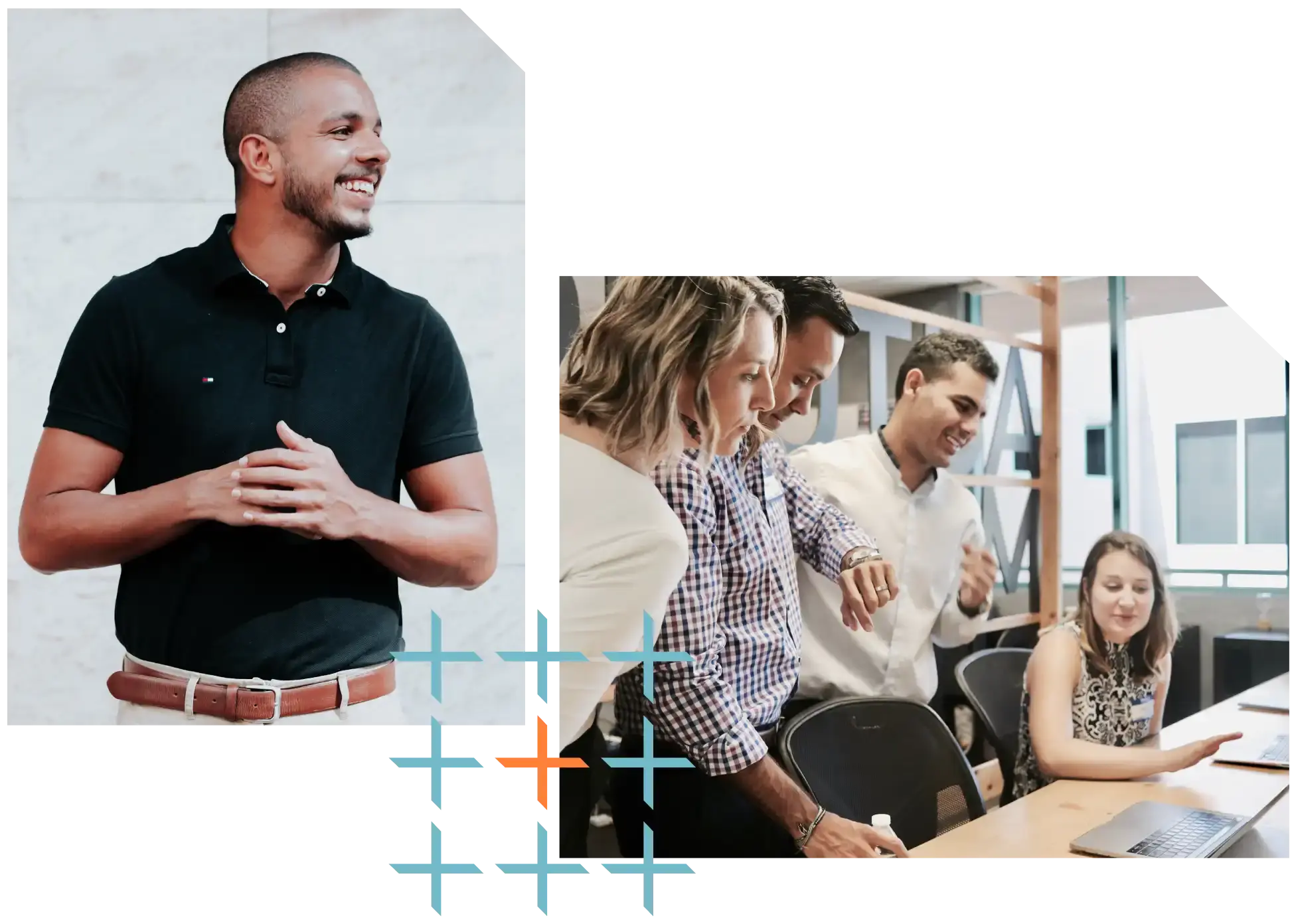 office workers collaborating