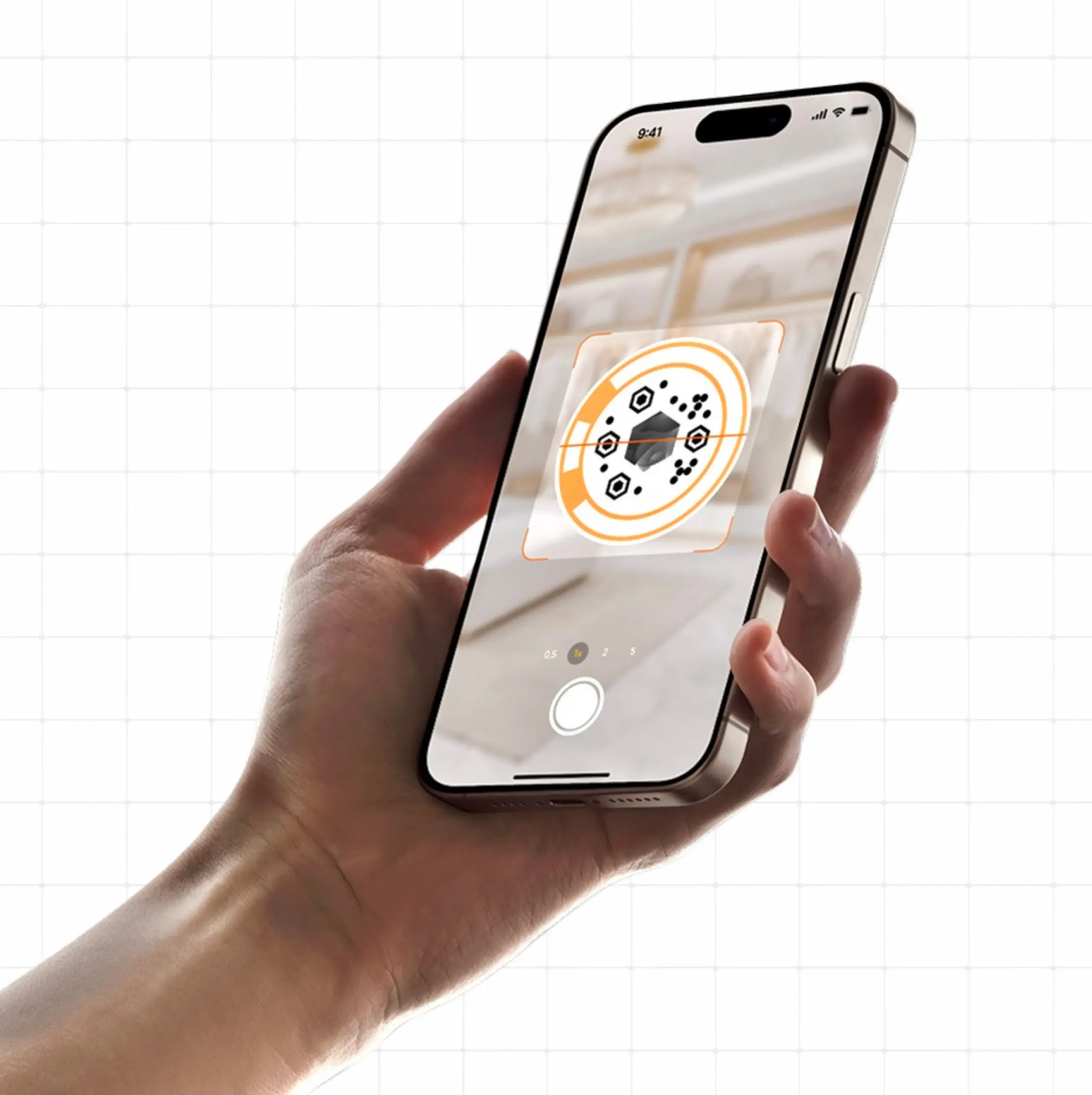 Phone scanning cypheme label in under 5 seconds