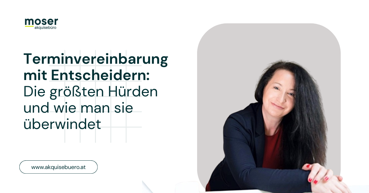 Entscheider am Telefon erreichen: So klappt die Terminvereinbarung in der B2B-Akquise – trotz Vorzimmer und Hürden.