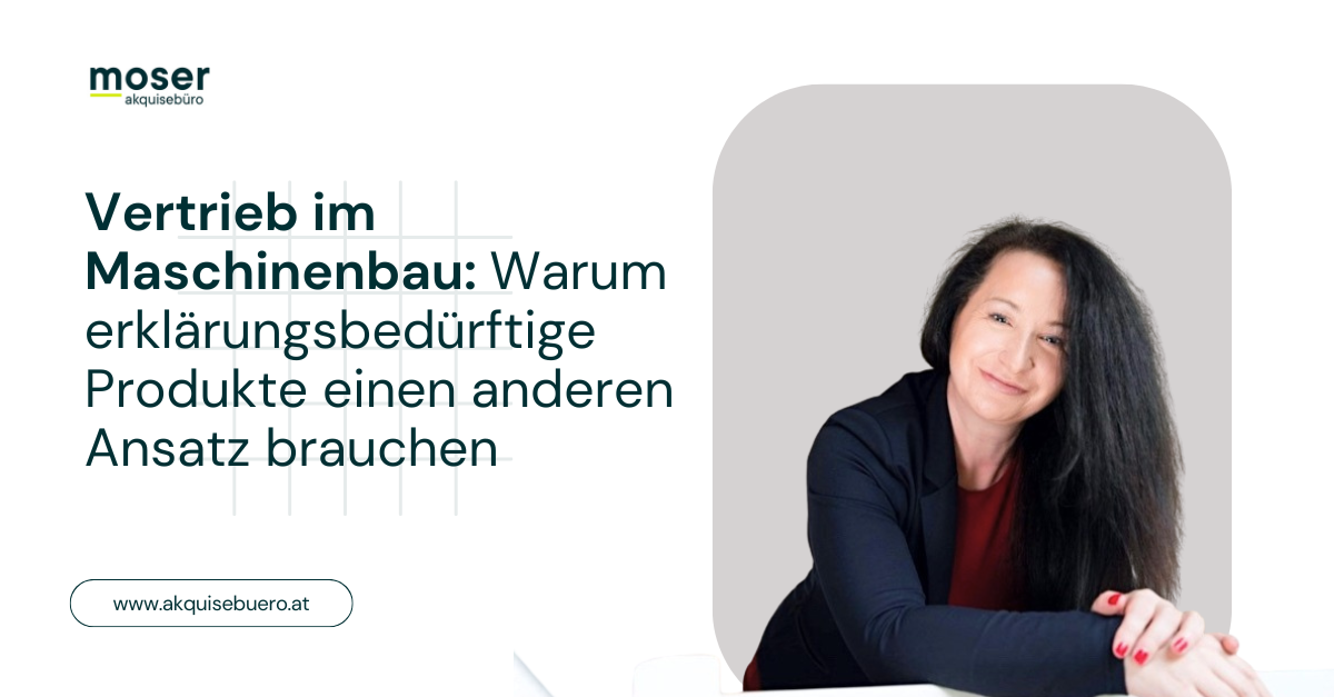 Maschinenbau-Produkte sind erklärungsbedürftig. So gelingt Neukundengewinnung im B2B, mit persönlicher Telefonakquise statt standardisiertem Vertrieb.