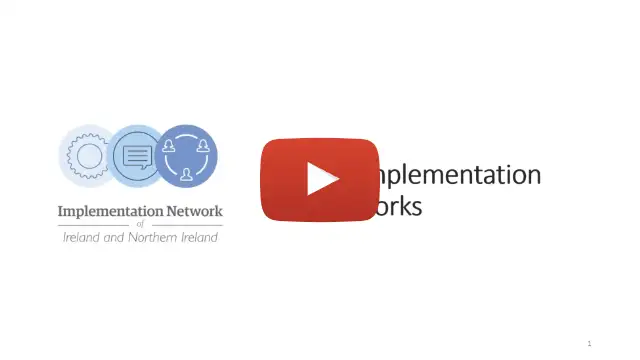 Video screenshot: click to watch Module 3, Key Implementation Frameworks