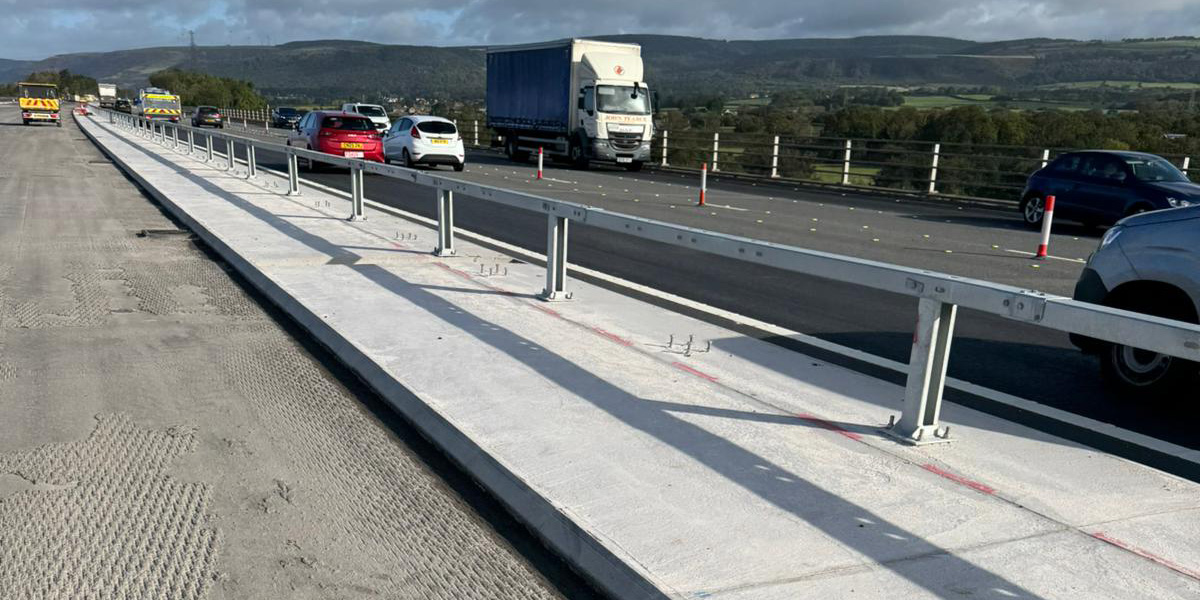 Major foundations or footings, motorway concrete and infrastructure